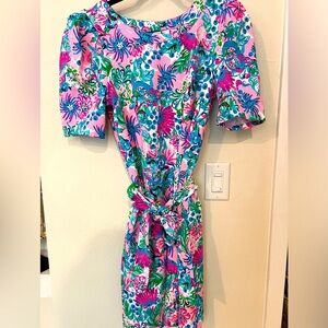 Harriet Dress In Mandevilla Baby Paradise